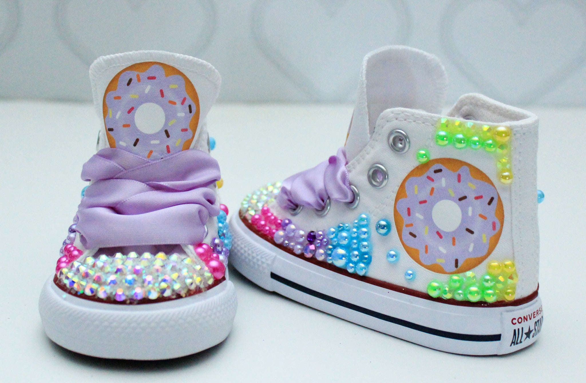 Donut shoes- Donut Converse-Girls Donut Shoes