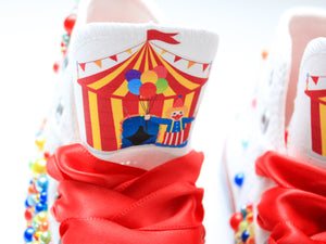 Circus shoes- Circus  bling Converse-Girls Circus  Shoes- Circus  Converse