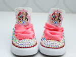 Load image into Gallery viewer, Princess shoes- Princess bling Converse-Girls Princess Shoes-Princess Converse
