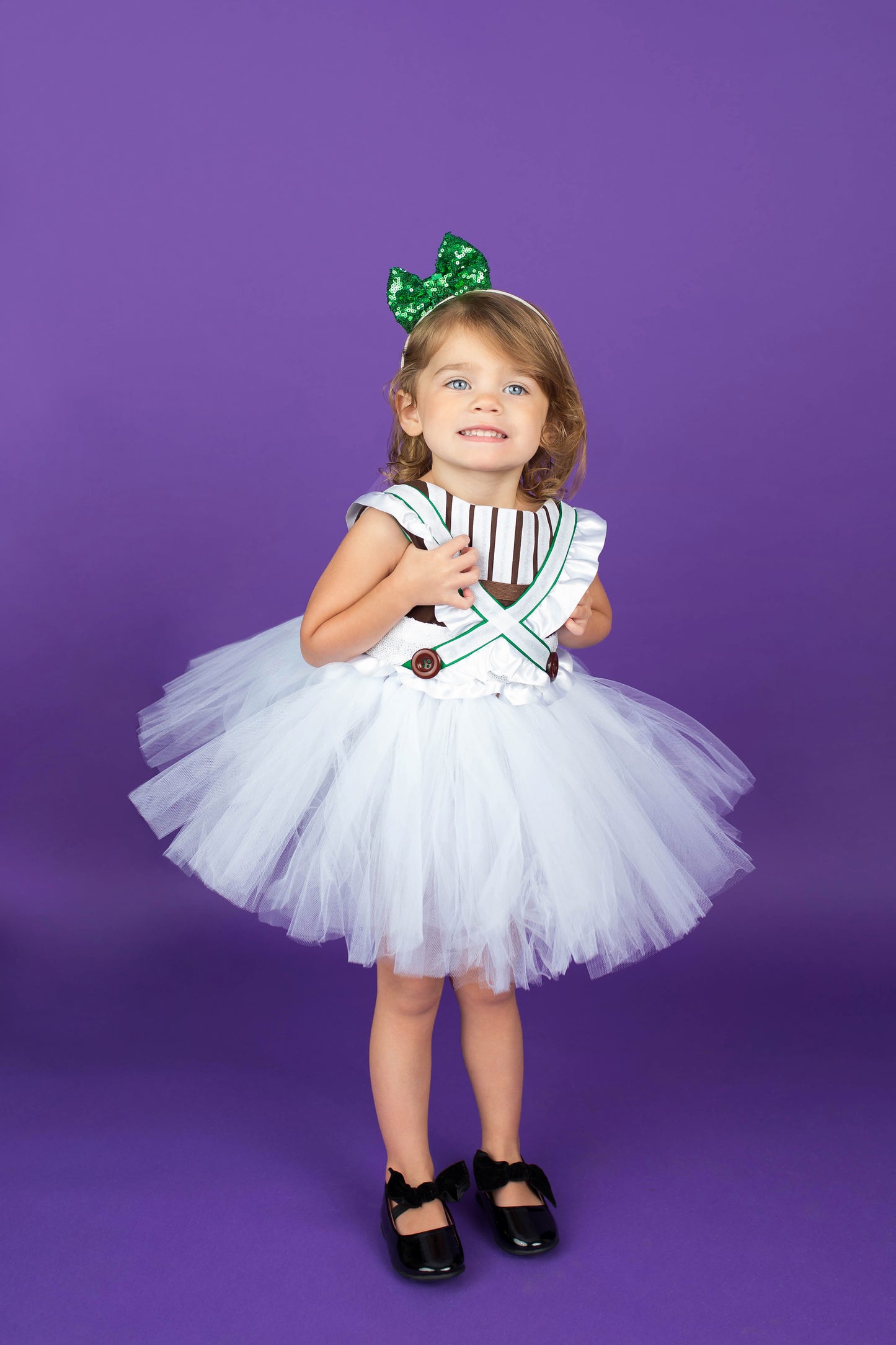 Oompa Loompa Costume- Oompa Loompa Dress- Oompa Loompa tutu dress-willy wonka dress