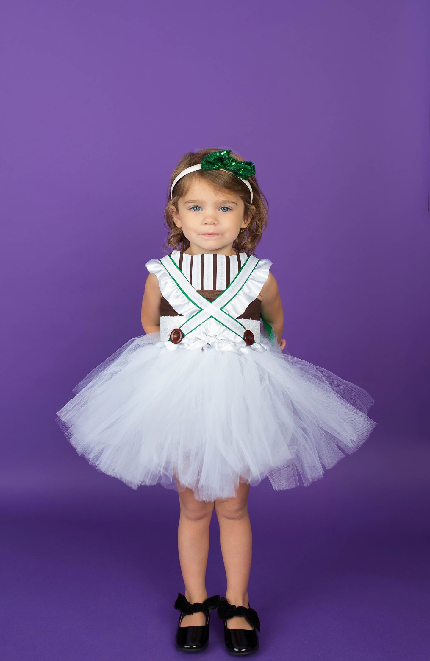 Oompa Loompa Costume- Oompa Loompa Dress- Oompa Loompa tutu dress-willy wonka dress