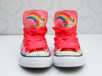 Load image into Gallery viewer, Jojo Siwa shoes-Jojo Siwa bling Converse-Girls Jojo Siwa Shoes-Jojo Siwa Converse
