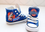 Load image into Gallery viewer, Space jam shoes-Space jam Converse-Boys Space jam Shoes
