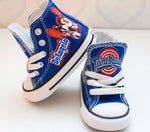 Load image into Gallery viewer, Space jam shoes-Space jam Converse-Boys Space jam Shoes
