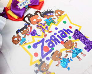 Rugrats tutu set- Rugrats outfit-Rugrats dress-Rugrats birthday(deluxe)