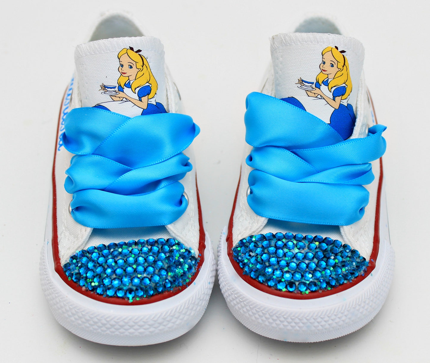 Alice in wonderland shoes- Alice in wonderland Converse-Girls alice in wonderland Shoes