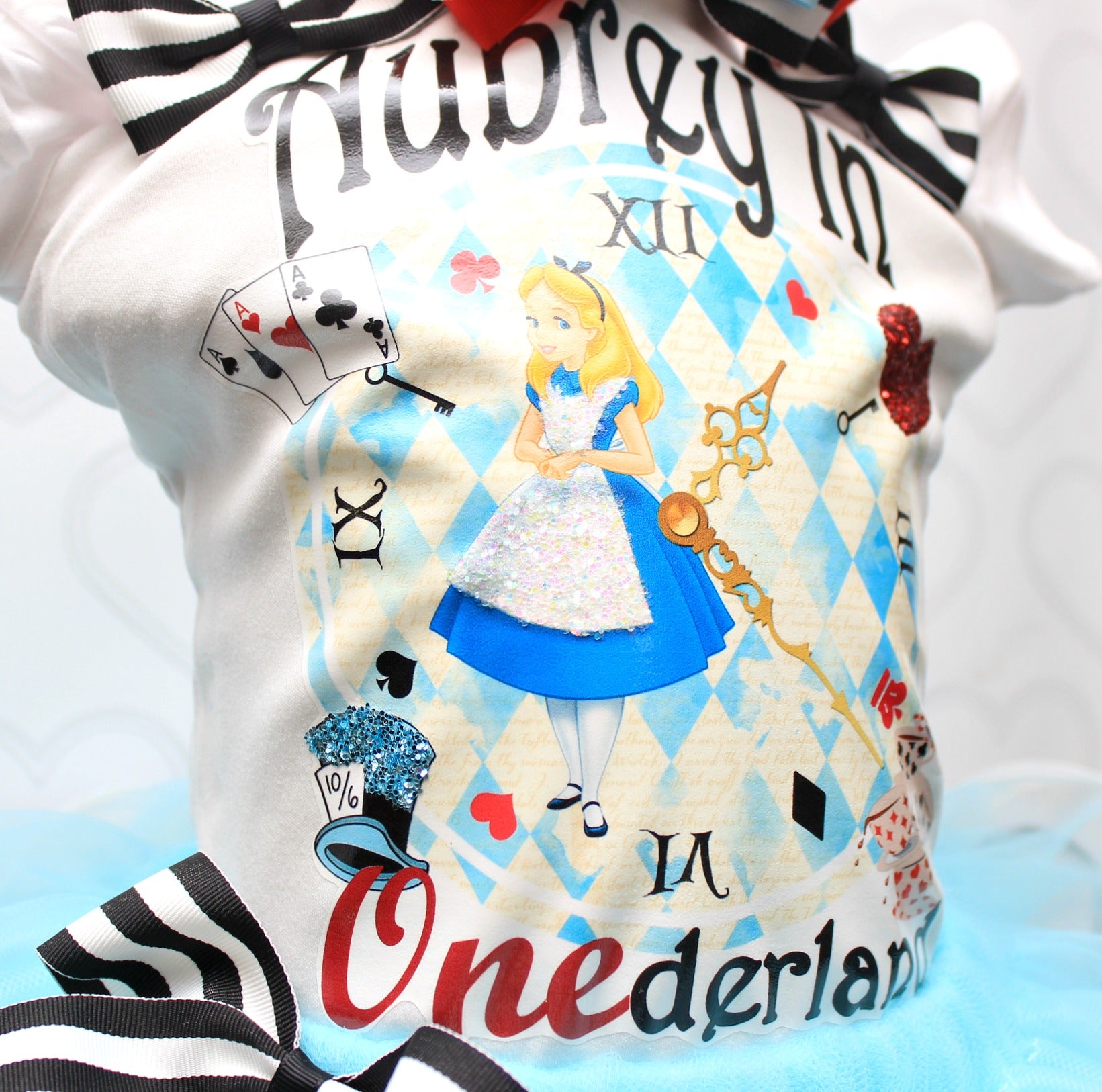 Alice In Wonderland tutu set-Alice In Wonderland outfit-Alice In Wonderland dress-Onederland tutu set
