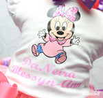 Load image into Gallery viewer, Mouse Tutu set- mouse outfit- mouse birthday outfit
