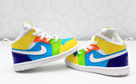 Load image into Gallery viewer, Baby Shark shoes- Baby Shark Jordans -Boys Jordans Shoes-Custom Jordans- Toddler Jordans
