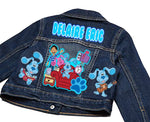 Load image into Gallery viewer, Blues Clues boys outfit -Blues Clues Denim Set-Boys Blues Clues denim set- Blues Clues Birthday outfit
