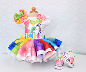 Bo on the Go tutu set-Bo on the Go outfit-Bo on the Go dress(deluxe)
