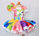 Load image into Gallery viewer, Bo on the Go tutu set-Bo on the Go outfit-Bo on the Go dress(deluxe)
