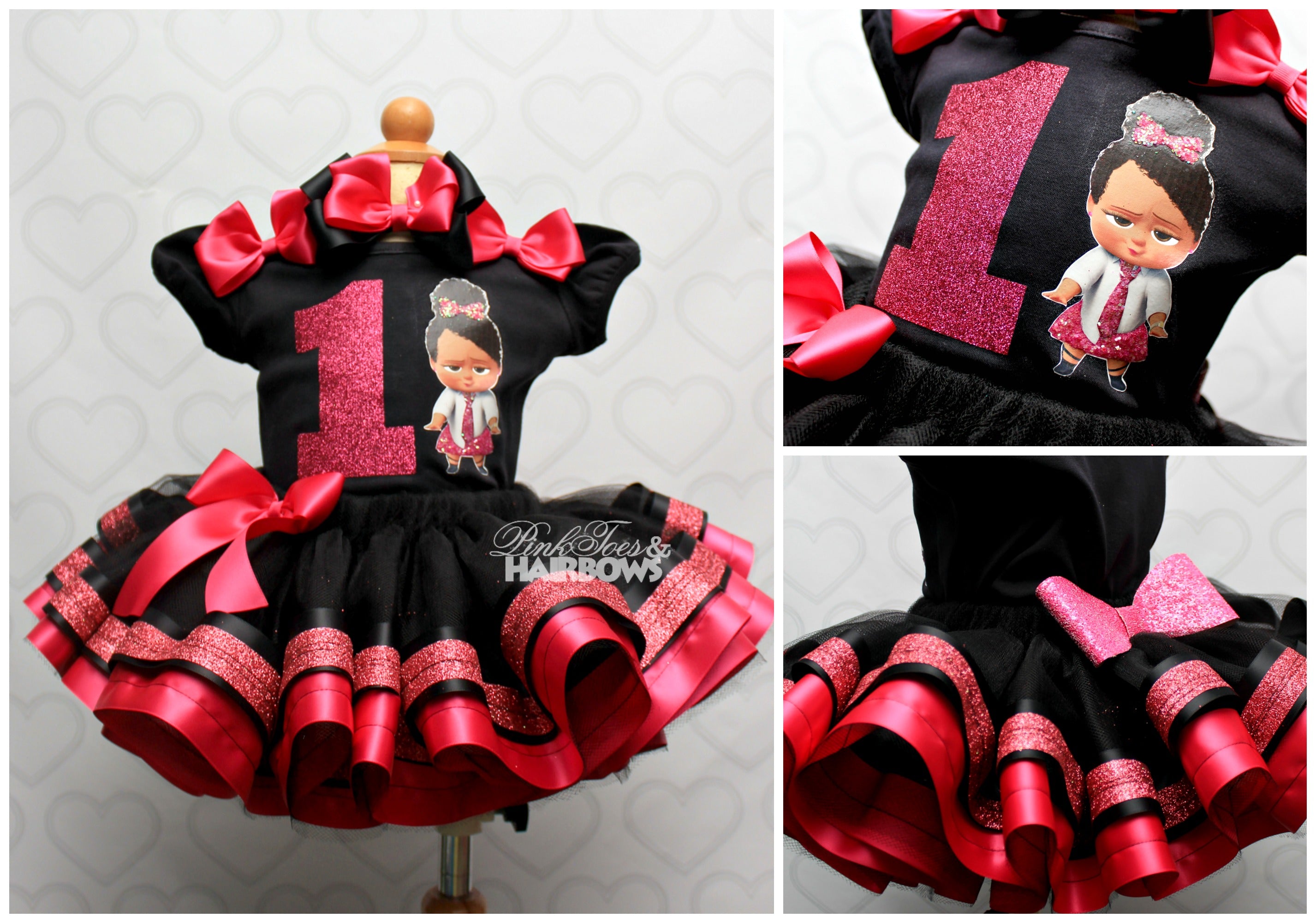 Boss Baby tutu set-Boss Baby outfit-Boss Baby dress