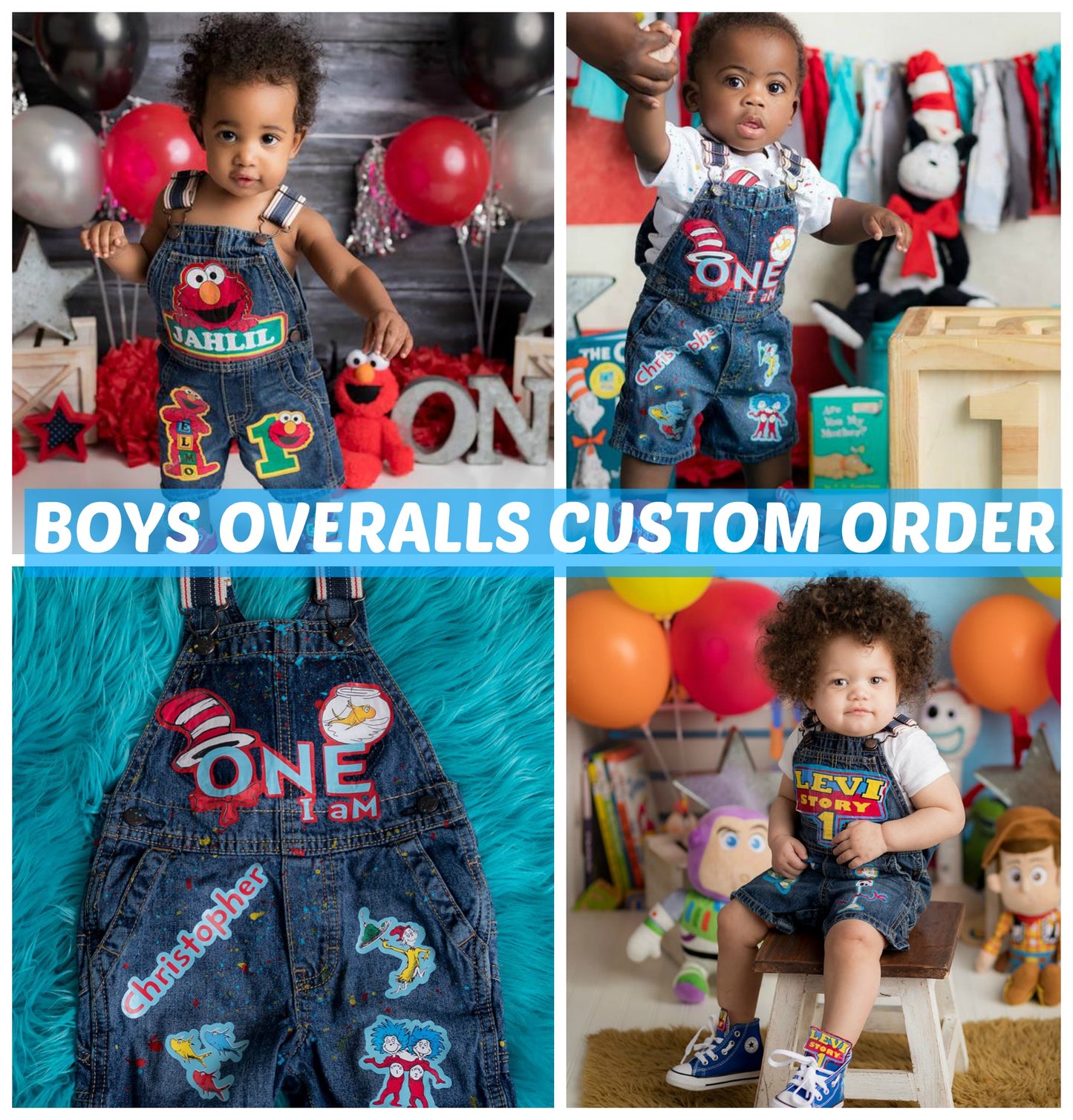 Boys Overalls-Custom Overalls