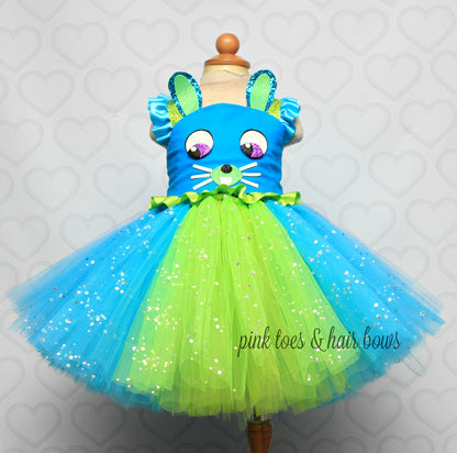 Bunny Dress-Bunny tutu set-Bunny outfit-Bunny tutu dress-Toy story costume