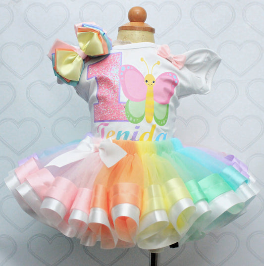 Butterfly tutu set- Butterfly outfit- Butterfly dress-Butterfly birthday