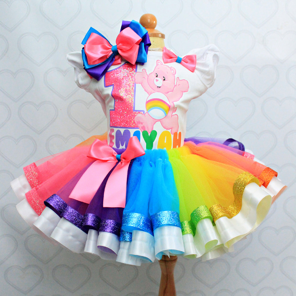 Care Bears tutu set-Care Bears outfit-Care Bears dress – Pink Toes ...
