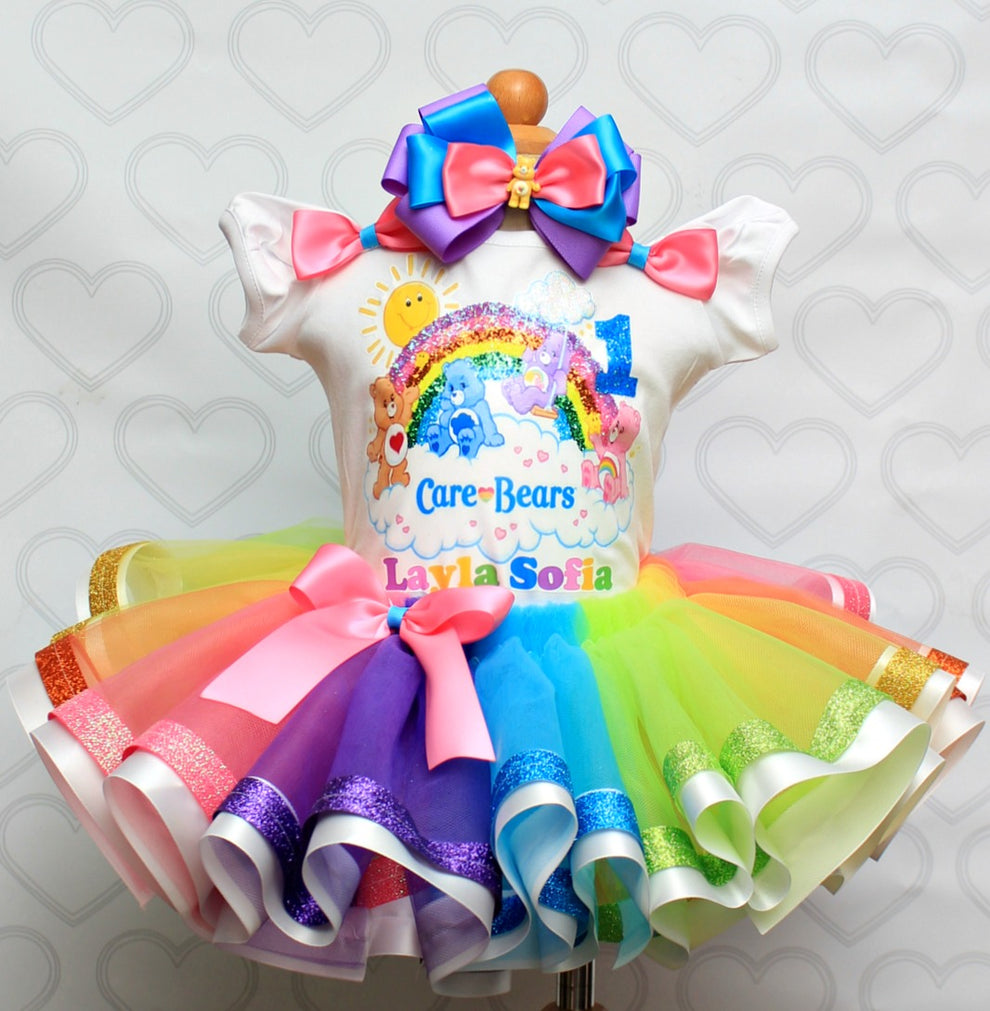 Care Bears tutu set-Care Bears outfit-Care Bears dress – Pink Toes ...