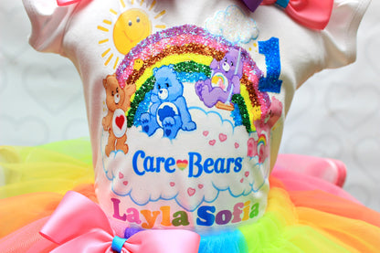 Care Bears tutu set-Care Bears outfit-Care Bears dress