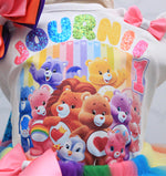 Load image into Gallery viewer, Care Bears tutu set-Care Bears outfit-Care Bears dress
