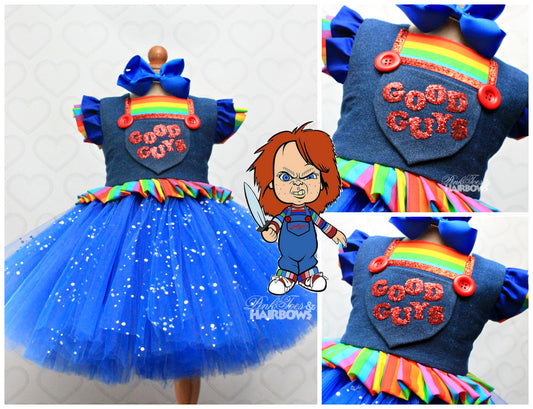 Chucky Dress- Chucky costume- Chucky tutu dress