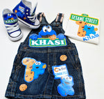Load image into Gallery viewer, Cookie Monster shoes- Cookie Monster Converse-Boys Cookie Monster Shoes
