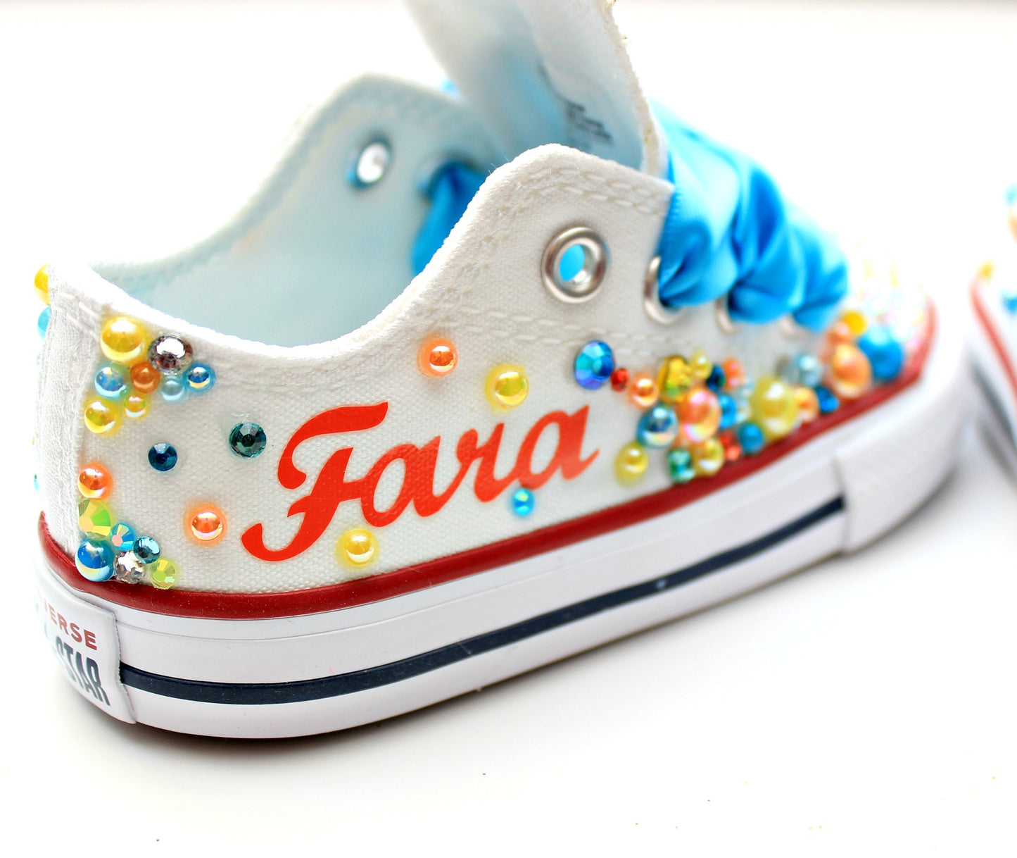Dave and Ava shoes- Dave and Ava bling Converse-Girls Dave and Ava Shoes-