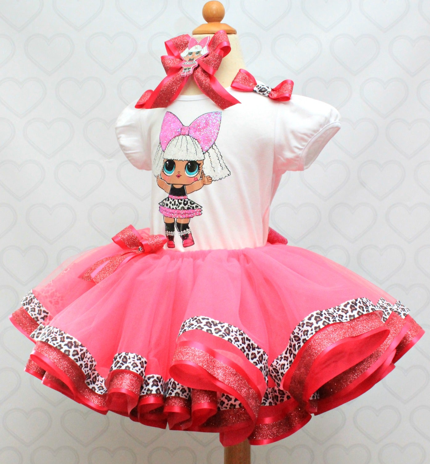 Diva lol surprise doll tutu set-Diva lol surprise outfit-Diva lol dress