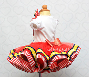 Dumbo tutu set-Dumbo outfit-Dumbo dress-Dumbo tutu