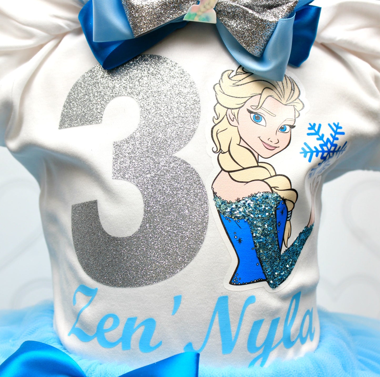Frozen tutu set-Frozen outfit-Frozen dress-Elsa tutu set
