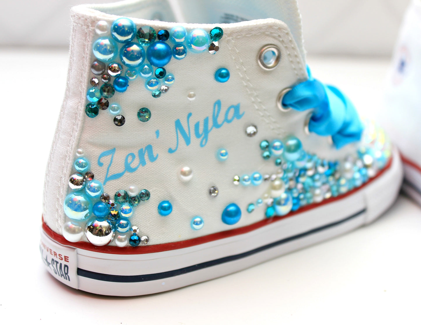 Frozen shoes- Frozen  bling Converse-Girls Frozen  Shoes-Elsa Shoes