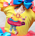 Load image into Gallery viewer, Fancy Nancy tutu set-Fancy Nancy outfit-Fancy Nancy dress
