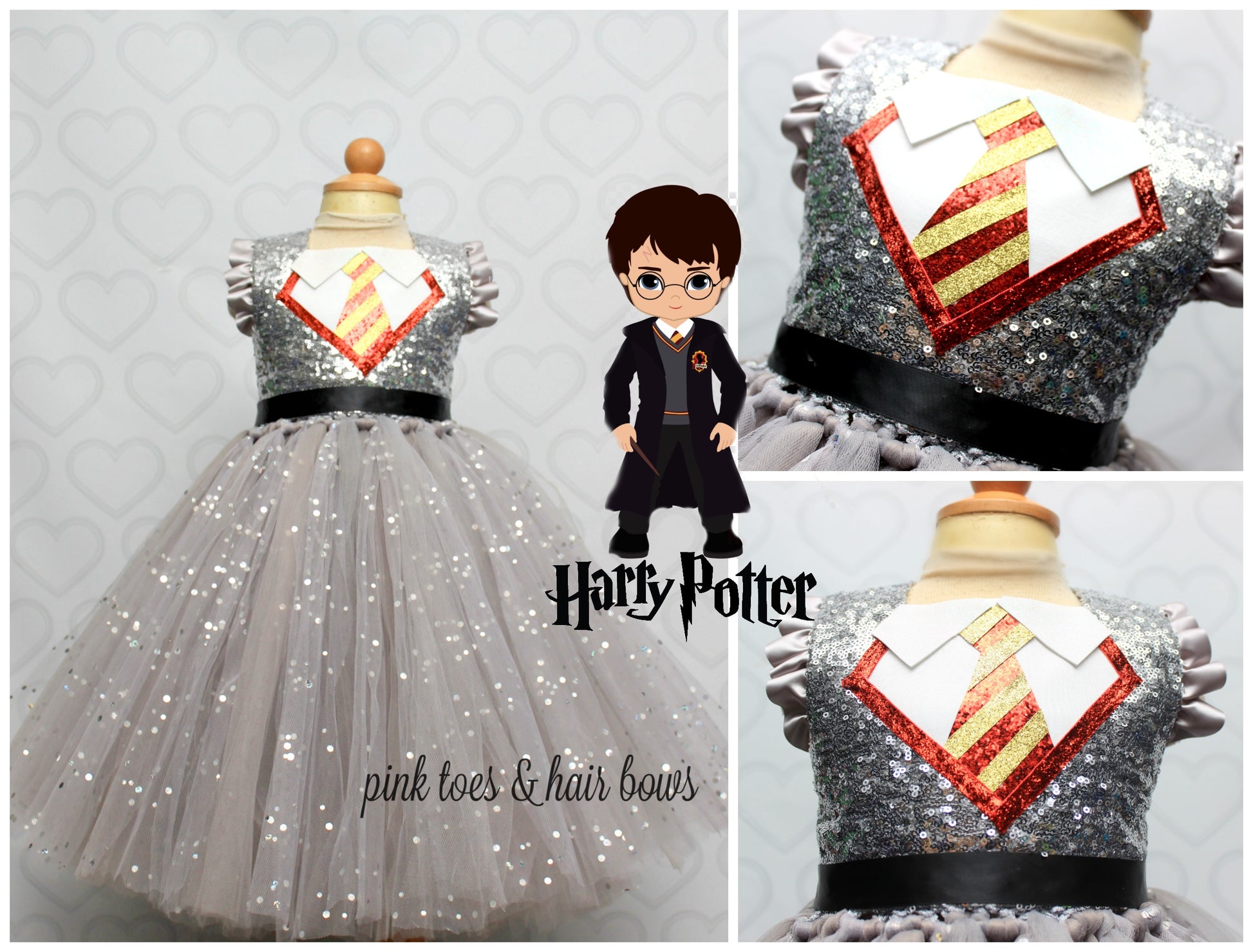 harry potter pink dress Hermine Granger Weihnachtsball Pink Rschen A-Linien-Partykleid Harry Potter