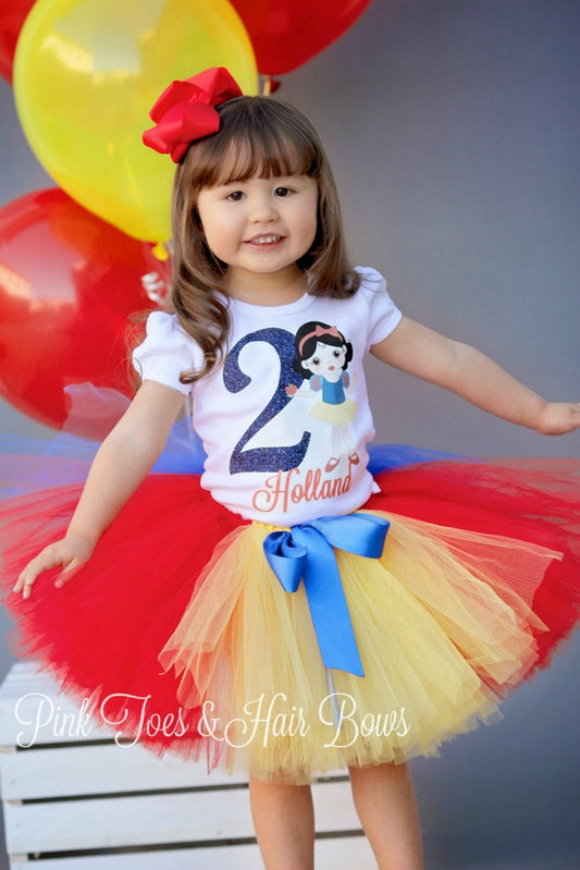 Snow White tutu Set-snow white outfit