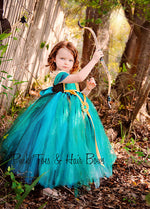 Load image into Gallery viewer, Merida The Brave Tutu dress- Merida the brave dress- Merida the brave tutu -merida the brave costume
