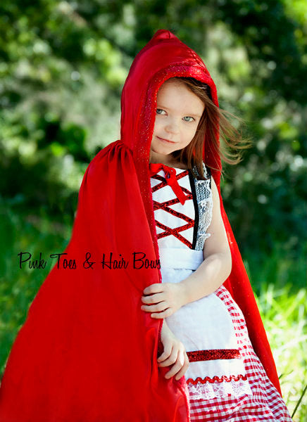 Little Red Riding hood Costume-Little red Riding hood tutu-Little red ...