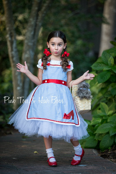 dorothy dress Dorothy Tutu dress- Wizard of oz tutu dress- Dorothy dress-Dorothy costume