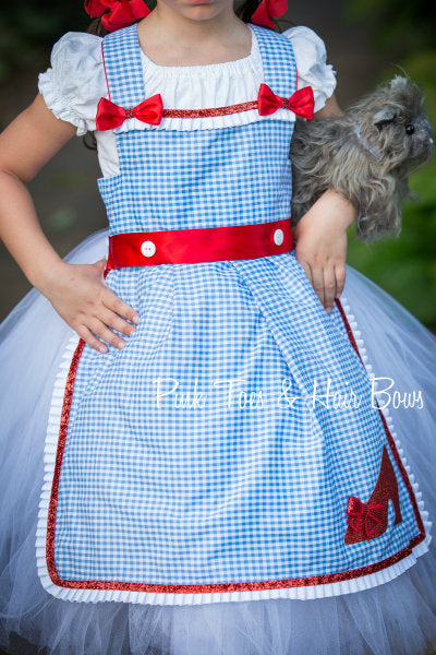 Dorothy Tutu dress- Wizard of oz tutu dress- Dorothy dress-Dorothy costume