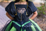 Load image into Gallery viewer, Wicked Witch Tutu dress- Wicked witch Dress-Wicked Witch costume
