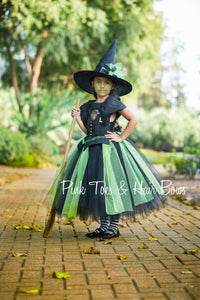 Wicked Witch Tutu dress- Wicked witch Dress-Wicked Witch costume
