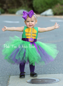 Teenage mutant ninja turtle costume- tmnt costume- tmnt dress- tmnt tutu dress-tmnt tutu