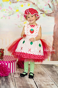 Strawberry Shortcake tutu dress- Strawberry Shortcake- Strawberry Shortcake Costume