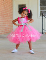 Load image into Gallery viewer, Super girl costume- super girl tutu dress- super girl costume- superman dress-superman tutu
