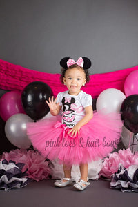 Mouse Tutu set- mouse outfit- mouse birthday outfit