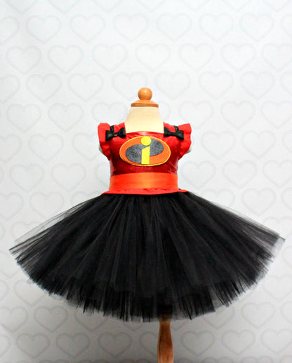 Incredibles Costume- Incredibles Tutu Dress- Incredibles dress