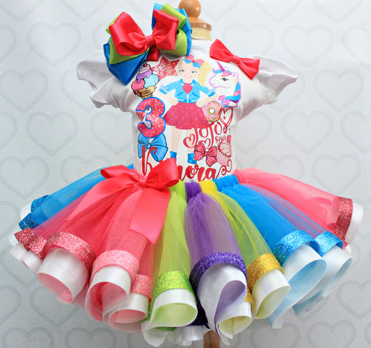 Jojo Siwa tutu set-Jojo Siwa outfit-Jojo Siwa dress