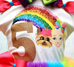 Load image into Gallery viewer, Jojo Siwa tutu set-Jojo Siwa outfit-Jojo Siwa dress
