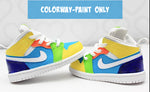 Load image into Gallery viewer, Custom Air force ones shoes- Custom Air force 1&#39;s-Custom af1&#39;s-Custom Childrens shoes-Air force ones-INTRODUCTORY PRICING
