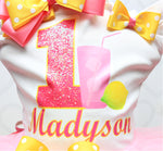 Load image into Gallery viewer, Lemonade tutu set-Lemonade outfit-Lemonade dress

