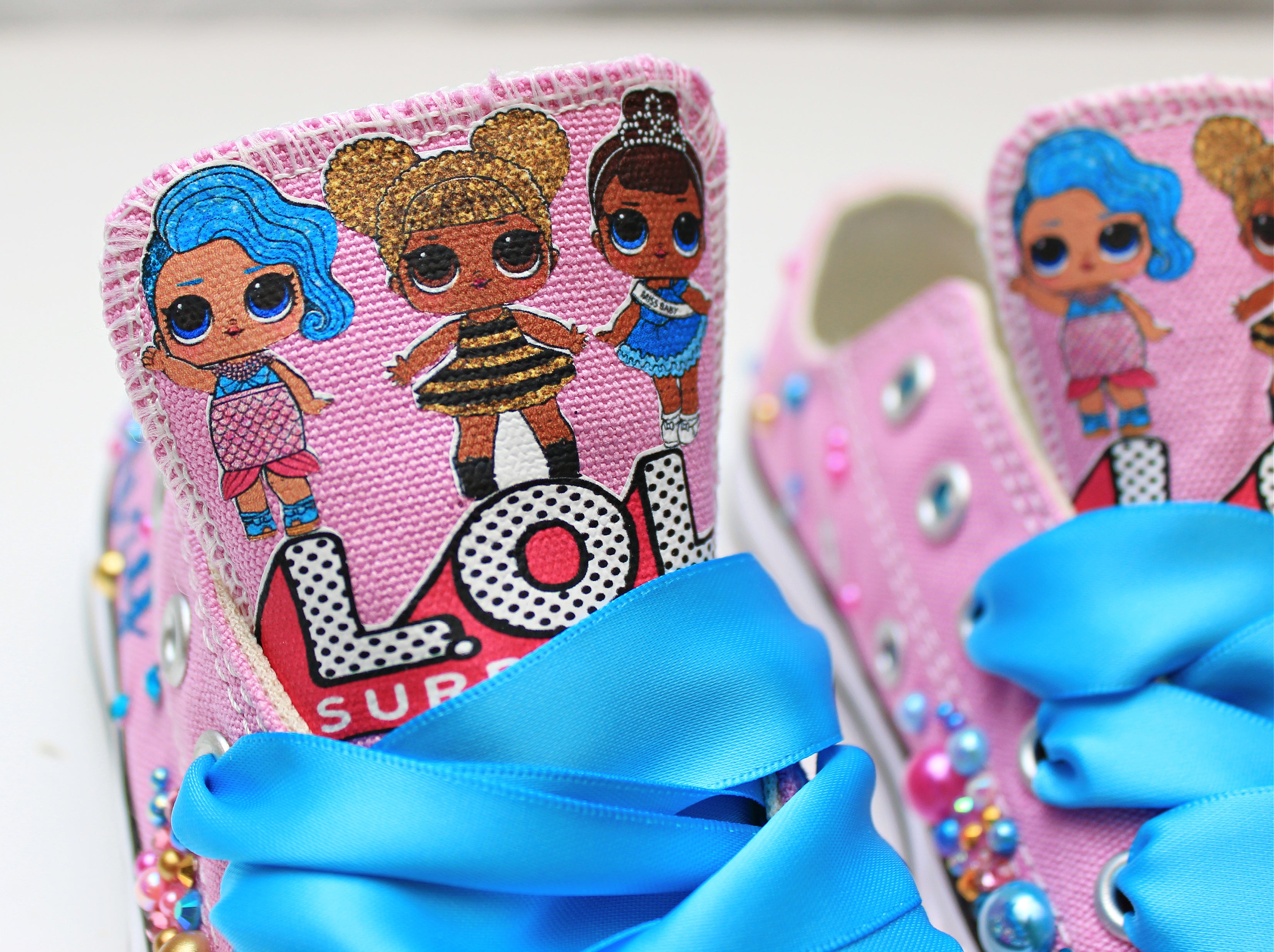 Lol doll shoes- Lol doll bling Converse-Girls Lol doll  Shoes-Lol doll  Converse